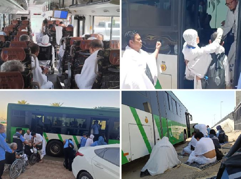 PPIH Arab Saudi Safariwukufkan 477 Jemaah Haji Lansia, Risti, dan Disabilitas