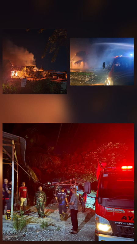 Kantor Dinas Perhubungan Abdya Terbakar, Empat Ruangan Rusak Berat