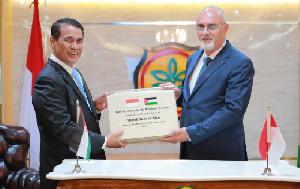 Indonesia Berikan Bantuan 10.000 Ton Beras untuk Palestina