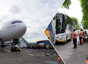 22 Petugas Dalops Dishub Aceh Kawal Arus Kedatangan Jemaah Haji