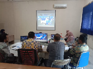 Disperindagkop-UKM Nagan Raya Hadiri Pemeriksaan Substantif Permohonan Indikasi Geografis Batu Giok