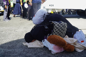 Kloter 09 jadi Kelompok Pertama Jemaah Haji yang Pulang Lengkap ke Aceh
