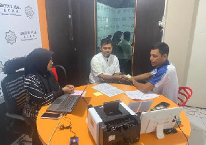 KONI Aceh Setorkan Zakat dan Infak dari Cabor Angkat Besi