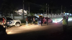 Polresta Banda Aceh Turunkan Puluhan Personel Guna Ciptakan Keamanan yang Kondusif