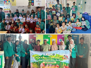 KKN Literasi USK: Menumbuhkan Minat Baca Anak-Anak di Kampung Rembele