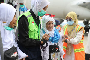 390 Jemaah Haji Kloter 6 Mendarat; Dua Wafat dan Satu Masih Dirawat di Madinah