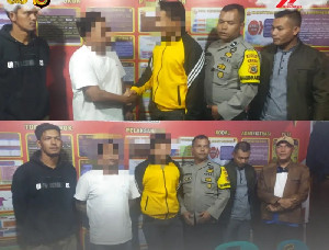 Polres Bener Meriah Mediasi Perkelahian Warga, Berakhir Damai Secara Kekeluargaan