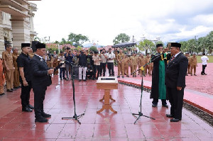 Bahrul Jamil Resmi Dilantik sebagai Sekda Aceh Besar