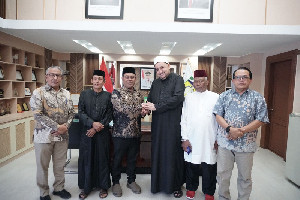 Syekh Samih Kamel Hajjaj dari Palestina Kunjungi Aceh Besar, Sampaikan Pesan Kemanusiaan