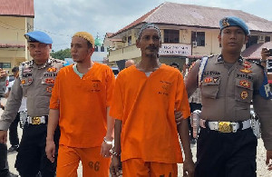 Terlibat Pembakaran Rumah dan Miliki Senjata Api, Dua Pria Ditangkap di Aceh Utara