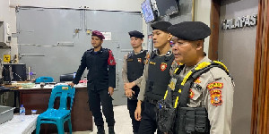 Cegah Gangguan Keamanan, Samapta Polres Aceh Tenggara Patroli ke Lapas Kutacane
