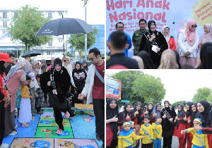 Bunda Illiza Meriahkan Hari Anak Nasional, Ajak Anak Bermain dan Belajar Sehat