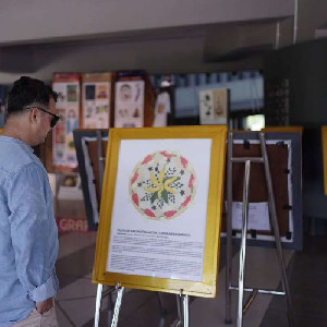 Karya Peserta Pelatihan Seni Rupa Berbasis Digital Dipamerkan di Museum Tsunami Aceh