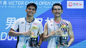 Ganda Putra Bulu Tangkis Indonesia Juara China Open 2025