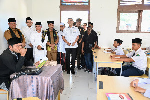 Bupati Aceh Besar Launching Program Beut Kitab Bak Sikula