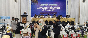 390 Jemaah Haji Asal Aceh Kloter 7 Tiba, 2 Masih Dirawat di Tanah Suci