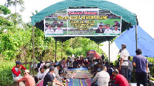 Kenduri Blang di Desa Suak Buluh Simeulue, Wujud Syukur Dimulainya Musim Tanam Padi