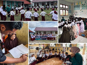 Tingkatkan Literasi, Mahasiswa KKN-L USK 76 Saweu Sikula di SDN Kampung Baru