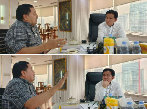 TRK dan Yusril Bahas Masa Depan Dana Otsus Aceh