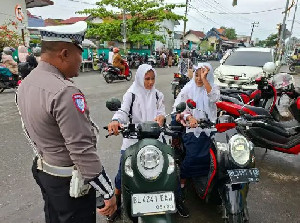 Langgar Aturan Lalu Lintas, 19 Pengendara Kena Tilang di Aceh Barat