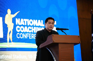 PSSI Bangun Ekosistem Pelatih, Erick Thohir: Jangan Ada Pelatih dan Pemain Titipan