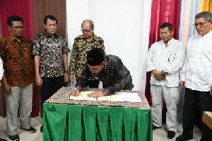 Pemkab Aceh Besar Terima Gedung Pengganti SDN Bak Sukon dari Hutama Karya