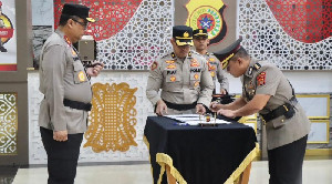 Kapolda Aceh Pimpin Sertijab Empat Pejabat Utama dan Dua Kapolres