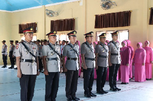 Mutasi Jabatan, Kapolres Aceh Singkil Tekankan Profesionalisme dan Soliditas