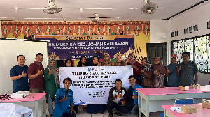 UTU Berdayakan Kelompok Poklahsar Camar Laut Tingkatkan Kualitas Produk Ikan Asin