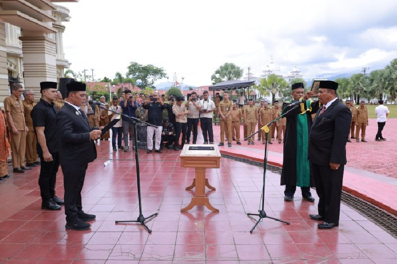 Bahrul Jamil Resmi Dilantik sebagai Sekda Aceh Besar