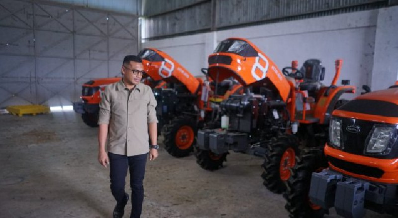 Bupati Safaruddin: Petani Abdya kembali Dapat Tambahan Alsintan dari Kementan