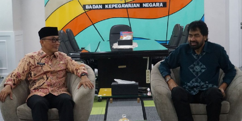 Mualem Kunjungi BKN, Suarakan Nasib Tenaga Non-ASN dan Mutasi Keluarga ASN