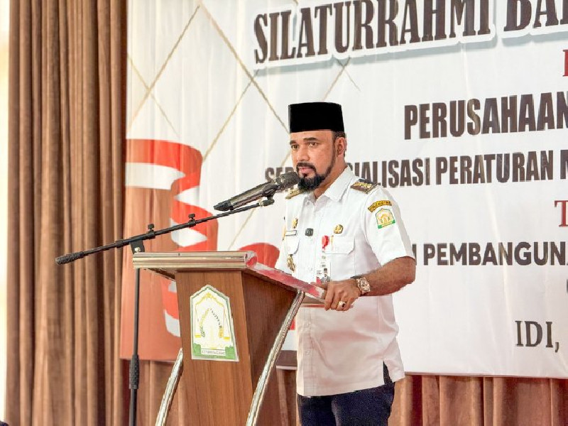 Bupati Aceh Timur Warning Perusahaan HGU Soal CSR