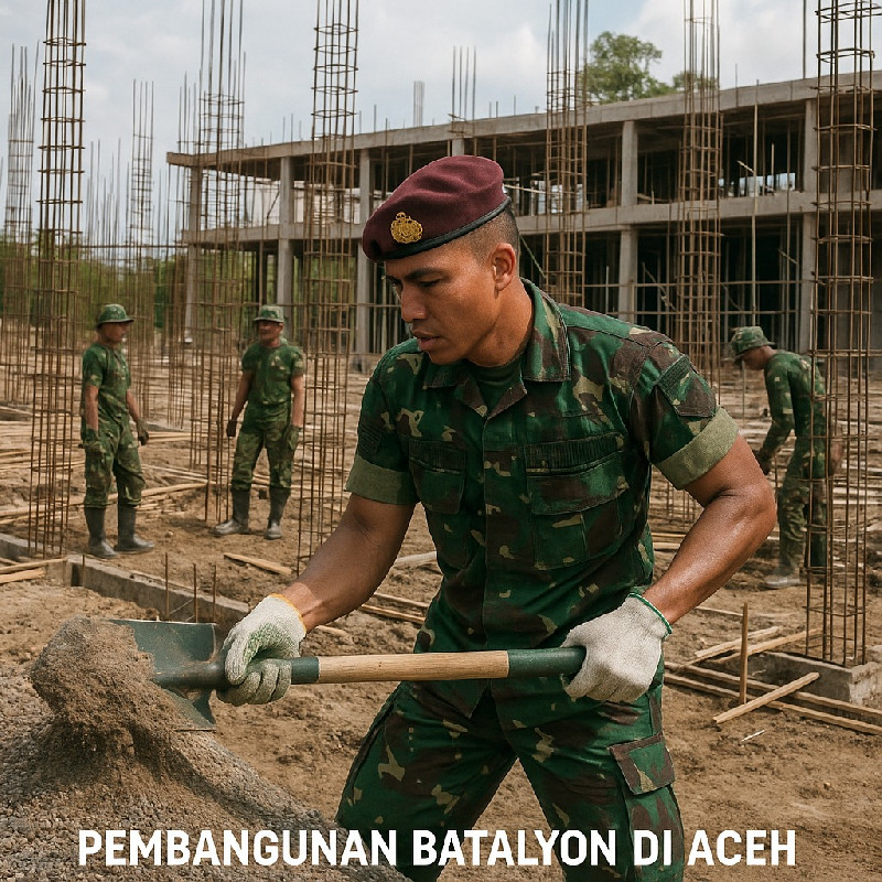 Kemenhan RI Bangun Batalyon TNI AD di Pidie, Proyek Bernilai Puluhan Miliar