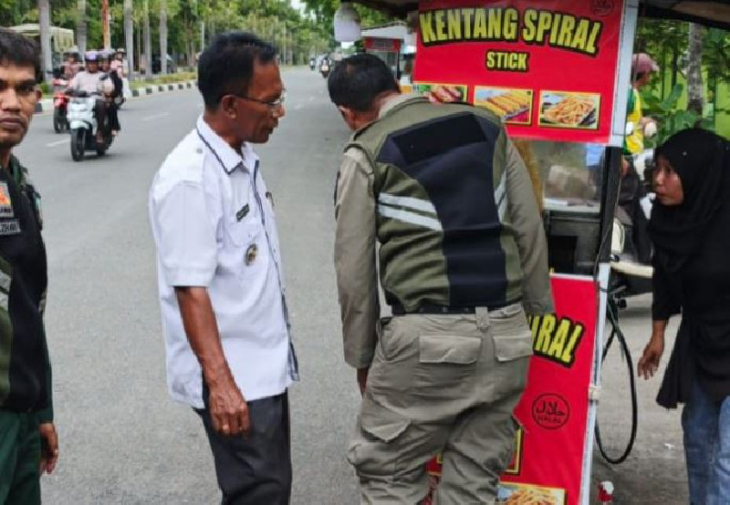 PKL di Ulee Lheue Banda Aceh Ditertibkan
