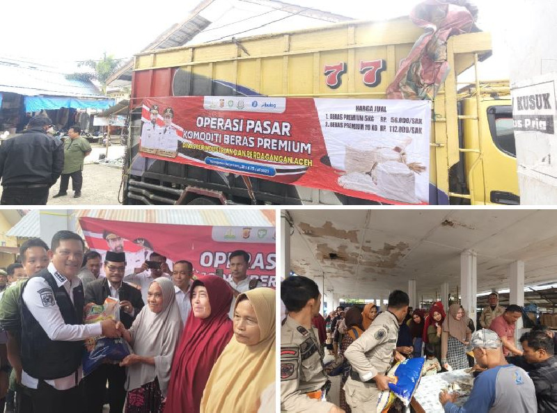 Harga Beras Merangkak Naik, Pemkab Gayo Lues Lakukan Operasi Pasar