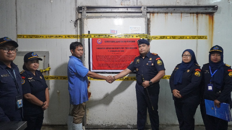Pabrik Ikan di Ambon Disegel, 26 Ton Produk Tuna Tak Penuhi Standar