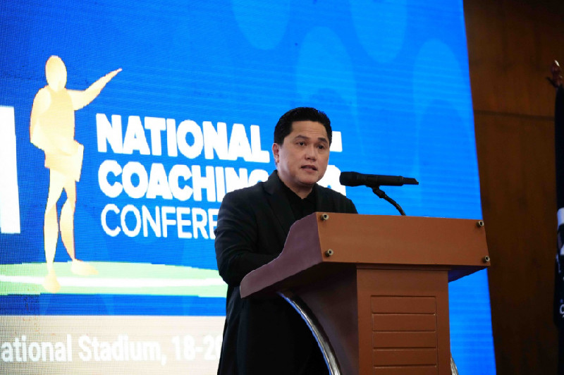 PSSI Bangun Ekosistem Pelatih, Erick Thohir: Jangan Ada Pelatih dan Pemain Titipan