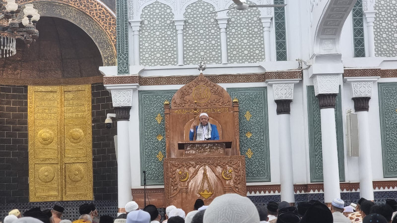 Pesan Abu Paya Pasi di Khutbah Jumat MRB, Jagalah Shalat Kokohkan Iman