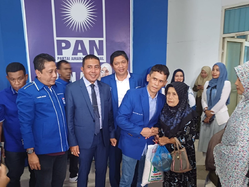 Milad ke-27, DPW PAN Aceh Salurkan 2.700 Paket Sembako untuk Masyarakat