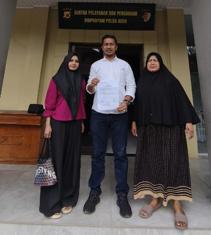Tak Serius Tangani Kasus di Bireuen, Korban Penganiayaan Adukan ke Bidpropam Polda Aceh