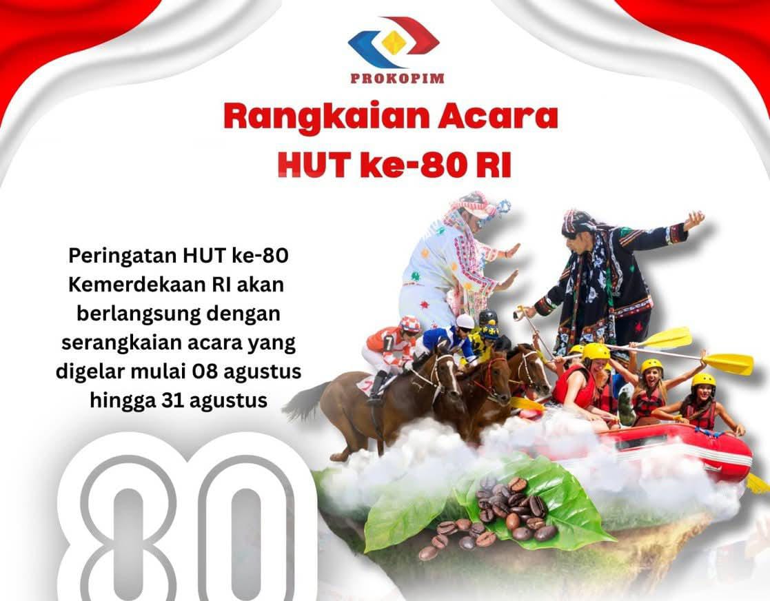 Baragam Kegiatan Semarakan HUT RI, mulai Pacuan Kuda Sampai Lomba Perahu