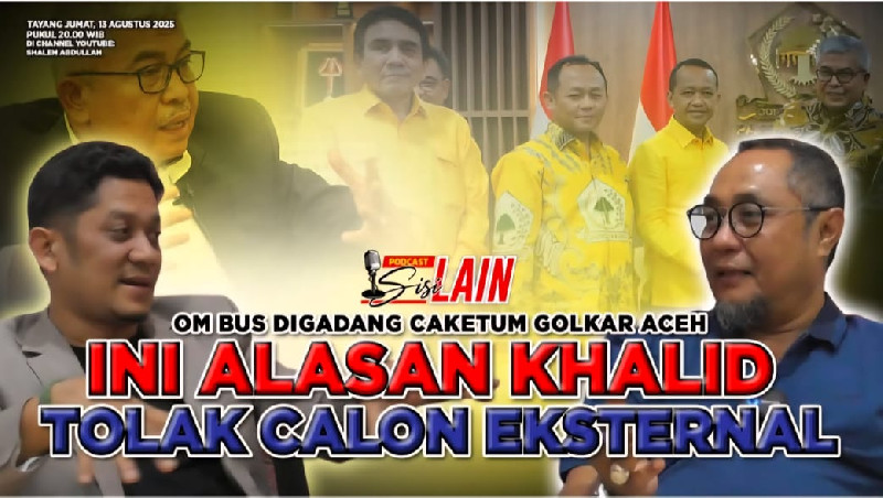 Khalid Sarankan Bustami Dirikan Partai Sendiri, Bukan Ambil Alih Golkar