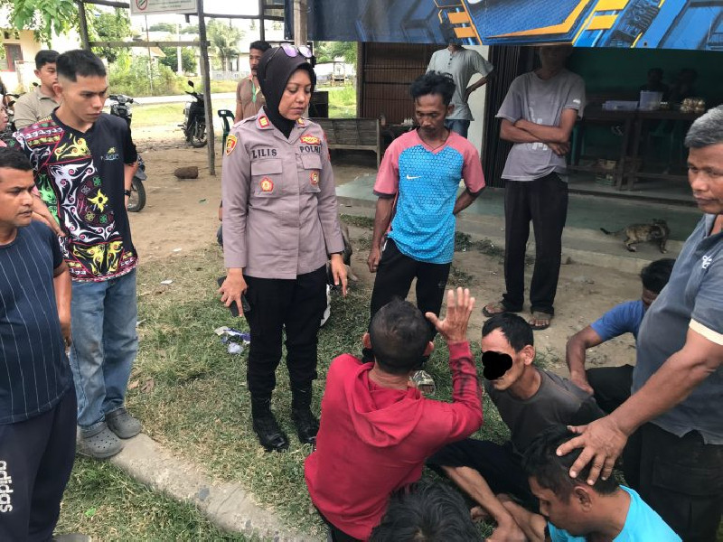 Warga Baitussalam Aceh Besar Serahkan Maling Kambing Ke Polisi