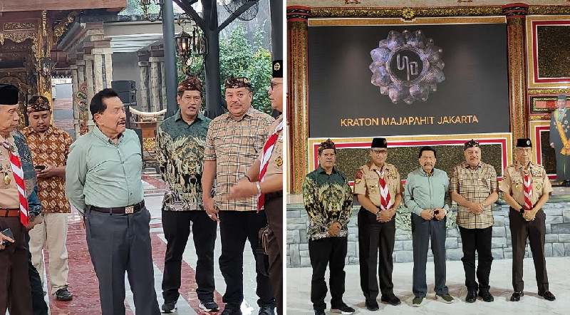 Bupati Nagan Raya Kunjungi Keraton Majapahit di Jakarta, Dukung Lestarikan Budaya Nusantara