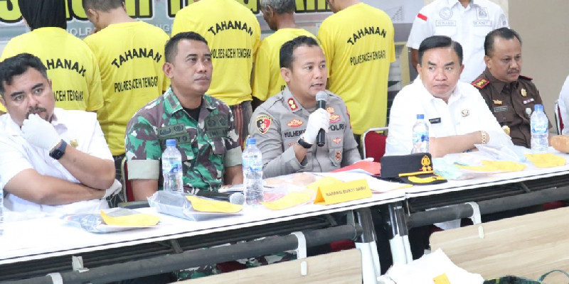 Sejak 2025, Polres Aceh Tenggara Bongkar 72 Kasus Narkoba, 139 Tersangka Diamankan
