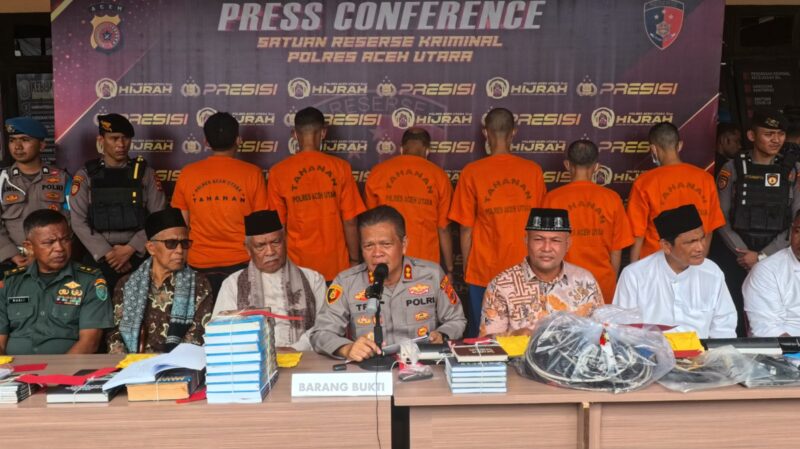 Enam Pria di Aceh Utara Diduga Sebar Ajaran Menyimpang, Terafiliasi Kelompok Millah Abraham