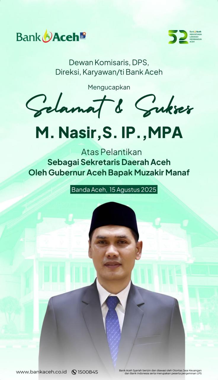 sekda aceh- bank aceh