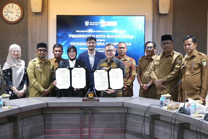 Tingkatkan Kualitas Pendidikan, Pemko Kerjasama Dengan Sampoerna Foundation