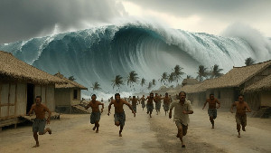Ambon Pernah Digulung Tsunami Setinggi 100 Meter, Ribuan Orang Tewas